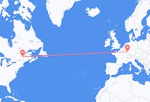 Flights from Quebec City, Canada to Saarbrücken, Germany