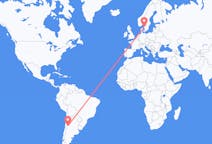 Flights from San Juan, Argentina to Gothenburg, Sweden