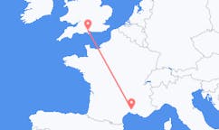 Flyrejser fra Nimes, Frankrig til Southampton, England