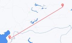 Flyreiser fra Mus, Tyrkia til Hatay Province, Tyrkia