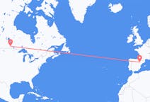 出发地 加拿大出发地 温尼伯目的地 西班牙萨拉戈萨的航班
