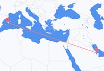 Flights from Manama, Bahrain to Palma de Mallorca, Spain
