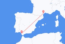 Fly fra Béziers til Jerez de la Frontera