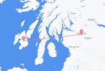 Flyrejser fra Glasgow, Skotland til Islay, Skotland