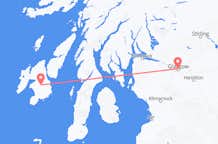 来自苏格兰的格拉斯哥前往苏格兰的艾拉島的航班