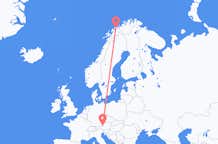 Flyrejser fra Tromsö til Salzburg