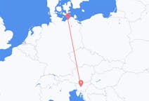 スロベニアのから リュブリャナ、ドイツのへ ロストックフライト