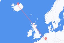 เที่ยวบิน จาก เมืองลักเซมเบิร์ก, ลักเซมเบิร์ก ไปยัง อคูเรย์รี่, ไอซ์แลนด์