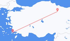 Flüge von Tokat, die Türkei nach Kos, Griechenland