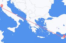 Vluchten van Pisa naar Larnaca