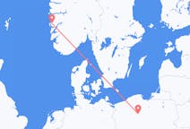 Flights from Bydgoszcz, Poland to Bergen, Norway