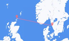 Flights from Papa Westray, the United Kingdom to Gothenburg, Sweden
