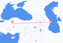 Flyrejser fra Baku, Aserbajdsjan til Ankara, Tyrkiet