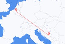 Flyg från Bryssel till Sarajevo