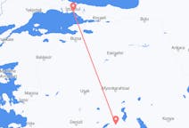 Flyreiser fra Isparta, Tyrkia til Istanbul, Tyrkia