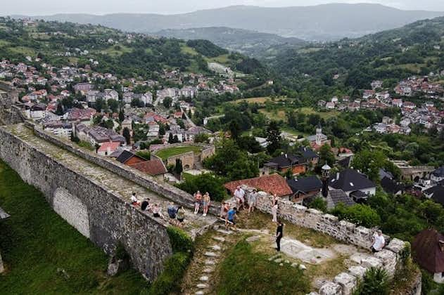 8 til 9 timers daglig tur til Travnik og Jajce fra Sarajevo