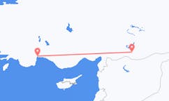 Flyreiser fra Sanliurfa, Tyrkia til Antalya, Tyrkia