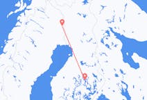 Vols depuis la ville de Kuopio vers la ville de Pajala