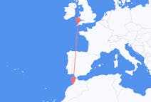 Flights from Rabat, Morocco to Newquay, the United Kingdom