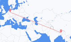 Flights from Guwahati, India to Paderborn, Germany