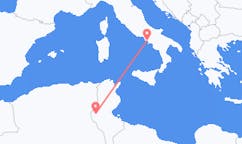 Flyg från Tozeur till Neapel