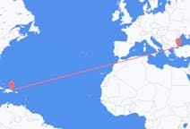 Flights from Samaná, Dominican Republic to Istanbul, Turkey