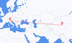 Flights from Dunhuang, China to Verona, Italy