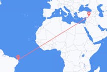 Flyrejser fra Natal, Brasilien til Sanliurfa, Tyrkiet