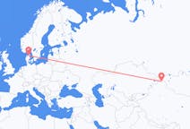 Vluchten van Altay (prefectuur), China naar Aalborg, Denemarken