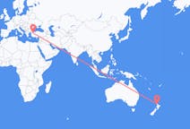 Flights from Auckland, New Zealand to Bursa, Turkey