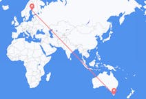 Flights from Hobart to Vaasa