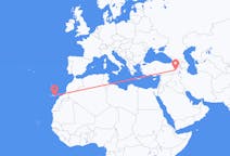 Flights from Van, Turkey to Las Palmas, Spain