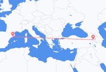 Flyg från Jerevan till Barcelona