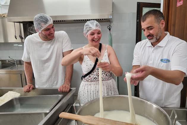 Mozzarella Live Show & Tasting in a Cheese Factory