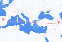 Flyreiser fra Tabriz, til Madrid
