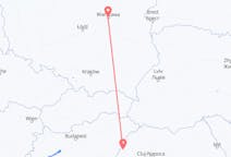 Flyg från Oradea, Rumänien till Warszawa, Polen