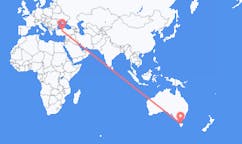 เที่ยวบิน จาก เดวอนพอร์ต, ออสเตรเลีย ไปยัง อังการา, ตุรกี