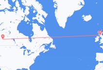 Flyg från Lloydminster, Kanada till Glasgow, Kanada