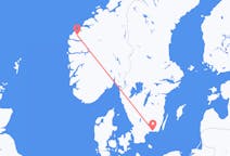 Flights from Ronneby, Sweden to Volda, Norway