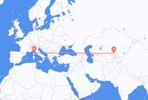 Flights from Shymkent to Bastia