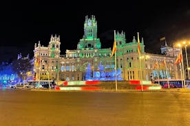 Visite nocturne à vélo des lumières de Noël de Madrid