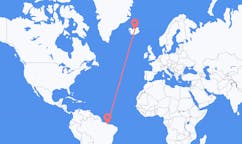 Flights from São Luís, Brazil to Akureyri, Iceland