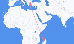Flights from Mahajanga, Madagascar to Parikia, Greece