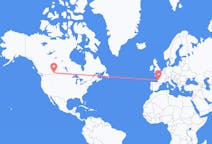 加拿大出发地 梅迪辛哈特飞往加拿大目的地 波尔多的航班