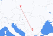 Vluchten uit Wroclaw, Polen naar Sofia, Bulgarije