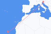 Flyreiser fra São Vicente, til Pula
