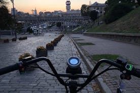 Excursion en scooter électrique au coucher du soleil à Kiev Fat Tire