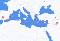 Flyrejser fra Baghdad til Sevilla