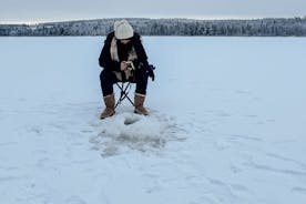 Guided Ice Fishing Private Adventure in Rovaniemi