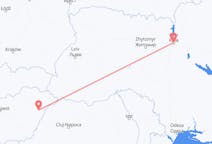 Flyreiser fra Debrecen, Ungarn til Kiev, Ukraina